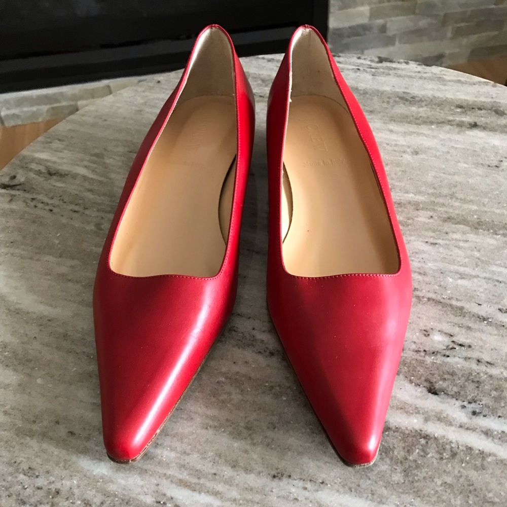 J. Crew  Pointed Toe Flats